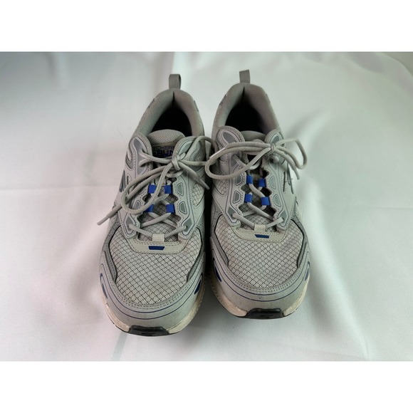 Skechers Go Run Consistent Running Shoes Air Cooled Goga‎ Mat Men's Gray Size 9 - Picture 6 of 14